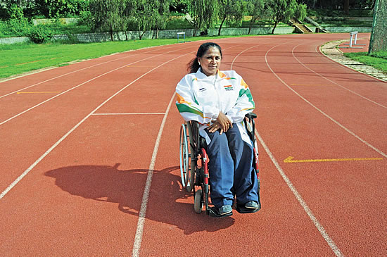Sports helps differently abled people